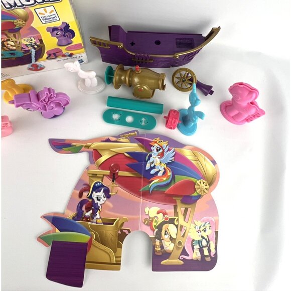 My Little Pony Play-Doh Pirate Friendship Ahoy Set Walmart Exclusive Plus Extras - Picture 8 of 16